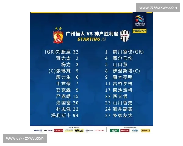 广州恒大战神户胜利船焦点对决引发亚冠赛场高度关注与期待碰撞